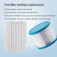 thumbnail image 6 of RELXTIME 8 Pack Spa Filter Cartridges for Pool Hot Tub Filters Replacement, 11.8" x 6.1" x 3.9", 6 of 6