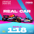 thumbnail image 5 of Formula 1 Miami GP RB19 Model Kit - 1:18 Scale Racing F1 RB19 Model Inspired by Checo Pérez & Max Verstappen Building kit, Collectible diecast, 140 Pieces, 5 of 9