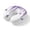 Purple, variant on Neck Pillow, Wisteria Memory Foam U-Shaped Travel Pillow for Airplane Car Train Office Nap, Portable Soft Head Neck Support for Sleeping & Reclining Purple Flowers Butterflies Vintage Spring
