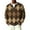 I9-Brown, variant on Havenx Henley Knit Sweaters for Men Long Sleeve 3-Button Pullover Sweater Plaid Ribbed Crewneck Sweat Shirts Color Block Casual Stylish Lightweight Slim Fit Classic Clothes,Coffee XL