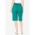 thumbnail image 2 of Woman Within Plus Size 7-Day Knit Bermuda Shorts, 2 of 3