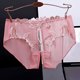 thumbnail image 3 of Lencería transparente de entrepierna abierta para mujer, calzoncillos eróticos de encaje, ropa interior transparente, malla transpirable, lencería elástica, 3 of 5
