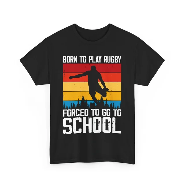 T-Shirt Unisexe de Performance de Joueur de Rugby Élite pour Jour de Match H12391, jusqu'à la Taille 5TG
