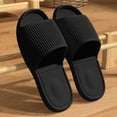 thumbnail image 6 of Lopecy-Sta Womens Sandals Ribbed Non Slip Pool Slides Open Toe Single Band Slip On Shower Slippers For Indoor Outdoor Casual Wear, 6 of 7