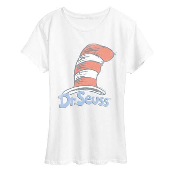 Dr. Seuss - The Cat in the Hat Logo - Women's Short Sleeve Graphic T-Shirt