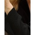 thumbnail image 3 of Thick Knit V-neck Sweater, 3 of 5