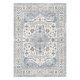thumbnail image 5 of SIXHOME Area Rug 5'x7' Soft Washable Rugs for Living Room Non Slip Carpet Vintage Medallion Bedroom Indoor Floor Rugs Distressed Blue, 5 of 8