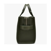 Marc Jacobs Womens The Leather Small Tote Bag, Forest H009L01SP21-305