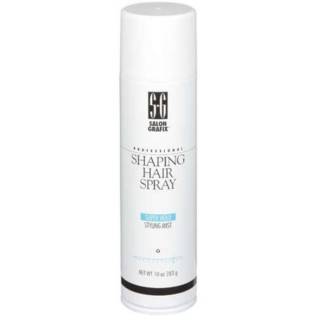 Salon Grafix: Professional Shaping Super Hold Styling Mist Hold 8 Hair Spray, 10 oz