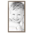 thumbnail image 2 of ArtToFrames 25" x 47" Aged White Gold Picture Frame, 25x47 inch Silver Wood Poster Frame (WOM-2036),  Pack, 2 of 7