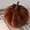 Brown, variant on Tuscom Mini Velvet Pumpkin Figurine 5cm Fall Tabletop Decor Soft Plush Pumpkin for Halloween Thanksgiving Harvest Display,Red