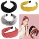 thumbnail image 3 of Diademas Vhermosa 4 Diademas Estilo Retro Boho Elásticas con Nudo Cruzado Anchas Accesorios para el Cabello, 3 of 7