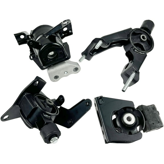 4Pcs Engine Motor Mount Kit for 2009 2010 2011 2012 2013 Toyota Corolla/Matrix & 2009 2010 Pontiac Vibe (1.8L Auto Trans) - Replaces A62015, A62023, A62027, A62039 Transmission Mount Kit
