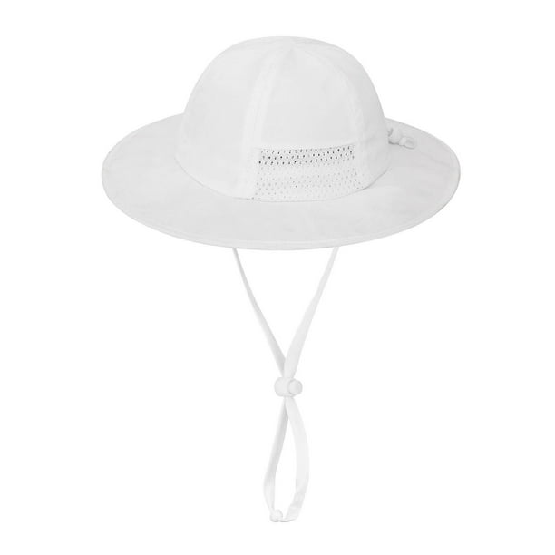 Kisd Sun Hat UPF 50+ Wide Brim Adjustable Sun Protection Hat for Girls