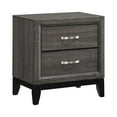 thumbnail image 4 of Coaster Company Watson 4-Piece Transitional Wood Full Bedroom Set, Gray Oak, 4 of 6