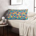 thumbnail image 6 of Daiia Colorful Fish 1 Bedding Waterproof Pillow Protector Zippered Queen – Bed Bug Proof Pillow Encasement-14"x20", 6 of 6