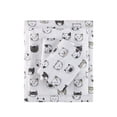 thumbnail image 5 of Intelligent Design Cozy Soft 4-Piece Full Cotton Flannel Printed Sheet Set, Grey/Pink Cats, 5 of 8