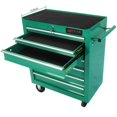 thumbnail image 4 of Tcbosik 7-Drawer Metal Rolling Tool Chest with Wheels, Tool Storage Cabinet with Lock for Garage, Warehouse, Workshop, Repair Shop, Green, 4 of 6