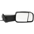 thumbnail image 6 of 09-12 Dodge Ram Pickup 1500 2500 3500 4500 Left & Right Set Power Tow Mirror Textured Black Flip-Up w/Heat, Signal, Puddle Light, 6 of 9