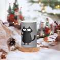 thumbnail image 5 of Electronic Candles Light Combination 3x5In, 3x4In Flameless Candles Plastic Festive Decoration Party Christmas Decoration Cat Drinks Coffee, 5 of 7