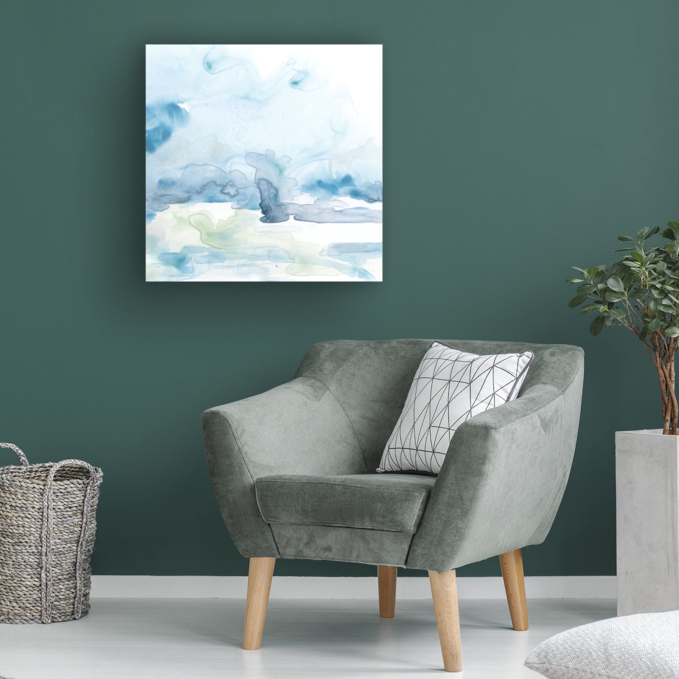 Trademark Fine Art June Erica Vess  Liquid Sky IV Canvas Wall Art