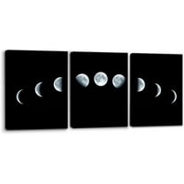 Hieng 3 Pieces Canvas Print Wall Art Set Monument Valley Modern Walls Decoration for Living Room Bedroom Office Arizona Landscape Pictures Painting Artwork Framed Ready to Hang - 12"x16"x3 Panels