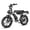 V8Max Black, variant on VTOKW Electric Bike for Adults, 500W Electric Bicycles with 36V 10.4Ah Battery, 16" Fat Tire Ebike, 20MPH E-Bike, E Bike for Adults UL2849