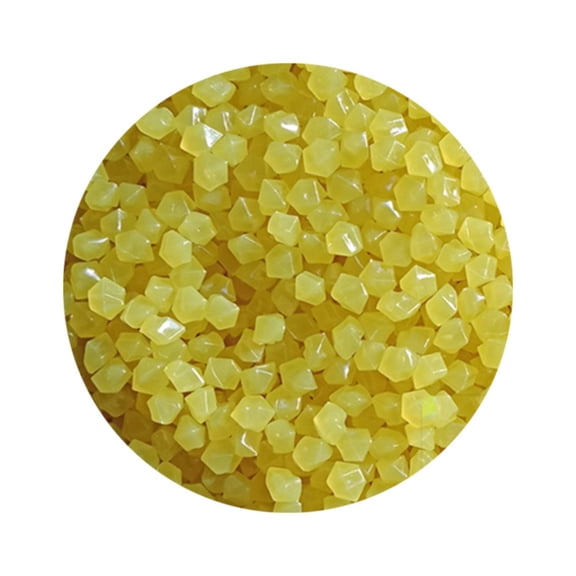 Fish Tank Decorations Rocks, 200 Pcs Aquarium Pebbles, Fish Tank Stones, Pebbles Gravel Luminous Stones for Garden Walkways, Plant Aquariums, Landscaping, Home Decor, Multicolor(Yellow,0.5x0.3")