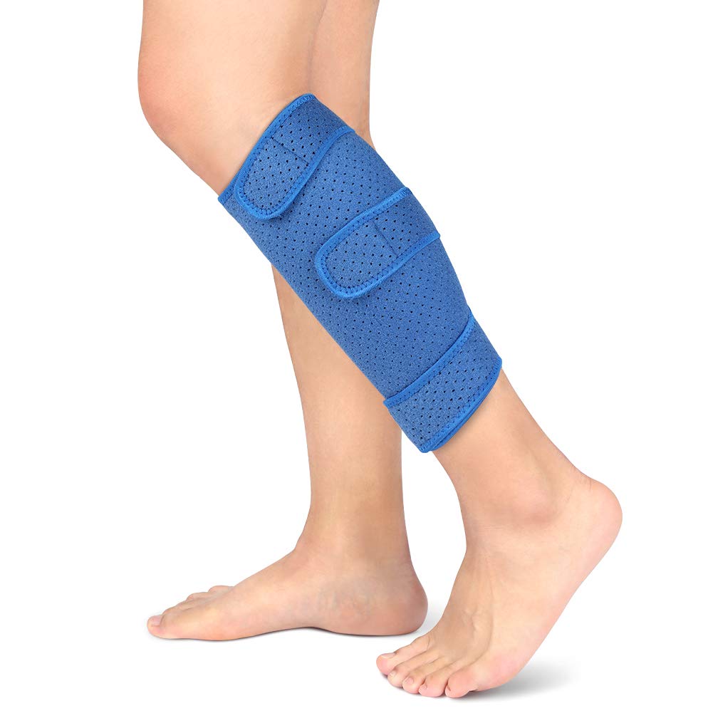 Calf Brace, Shin Splint Support Lower Leg Compression Wrap with