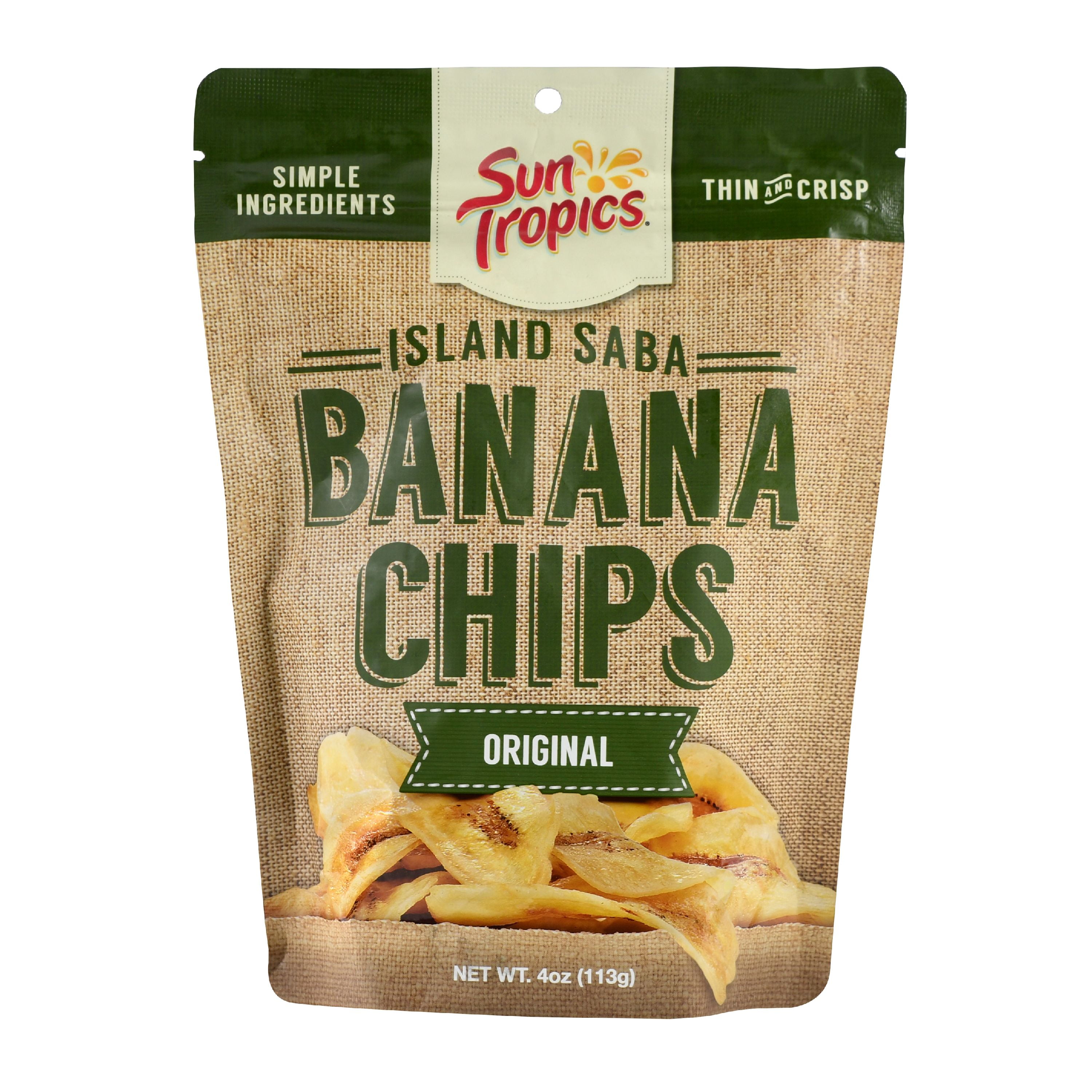Suntropics Banana Chips Original
