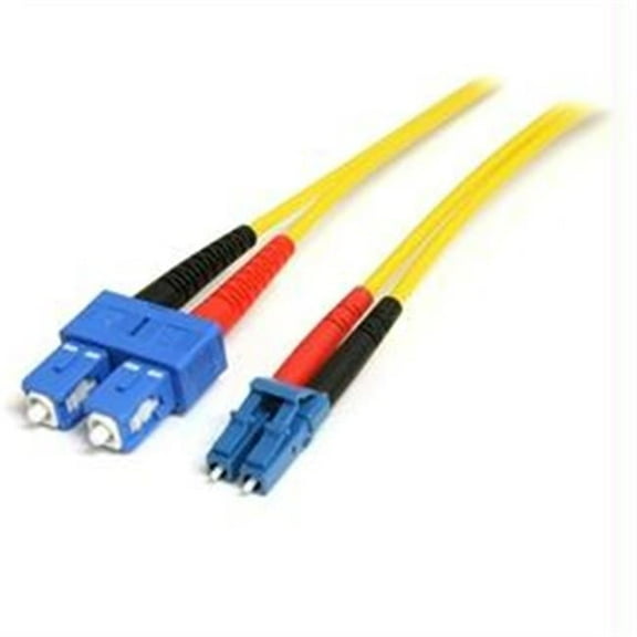 StarTech   StarTech Cable  10m Single Mode Duplex Fiber Patch Cable LC-SC Yellow