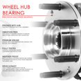 thumbnail image 7 of DNA Motoring OEM-WHA-0179 For 2009-2010 Ford F150 RWD Front Left Right Wheel Bearing Hub, 7 of 7