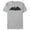 Silver, variant on Men's Batman Caped Crusader Silhouette  Graphic Tee Athletic Heather Small