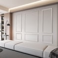 thumbnail image 5 of Art3d Pre-Cut Wainscoting  Accent Wall Panel Frame Kit,Ready to Assemble Wall Molding Kit for Interior Wall Décor,3 Top 3 Bottom, 5 of 9