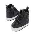thumbnail image 5 of Fashion Baby Boys PU Shoes Footwear High Top Soft Sole First Walkers Antislip, 5 of 6