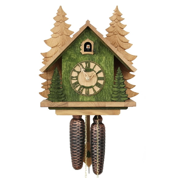 HerrZeit by Adolf Herr Cuckoo Clock -     Art Three  -  Magic Green