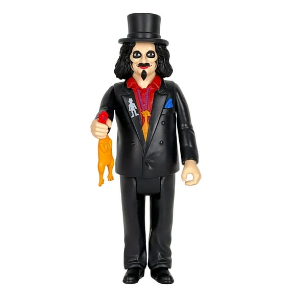 Figura de acción Toynk Svengoolie de estilo retro de 9,5 cm con pollo de goma
