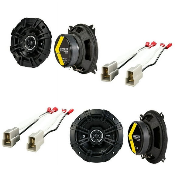 Fits Isuzu I-Mark: S/XS/RS/LS 85-91 Speaker Upgrade Kicker (2) DSC4 DSC5 Package