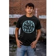 thumbnail image 5 of Christian Faith Pray More Worry Less Plus Size Crewneck Graphic Tee Shirt Brisco Brands 5X, 5 of 6