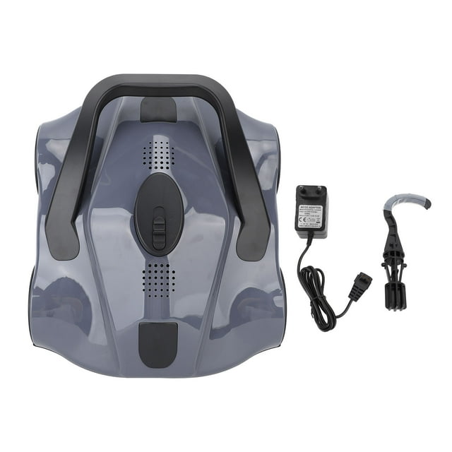 Swimming Pool Cleaning Robot, Automatic Pool Vacuum Strong Suction 5200mAh Labor Saving IPX8 Waterproof For Flat Bottom Pool