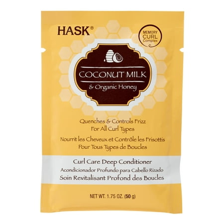 Loreal Textureline Curl Memory - HASK Coconut Milk & Organic Honey Curl Care Deep Conditioner 1.75oz
