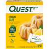 Quest Protein Bars, High Protein, Low Carb, Gluten Free, Lemon Cake, 4 Count