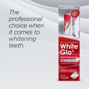 White Glo Professional Choice Whitening Toothpaste, Fluoride Toothpaste for Stain Removal and Daily Care
