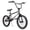 18in Black, variant on GLAF Freestyle Kids BMX Bike, 20 inch Black Trick Bicycle for Teen and Adults, Carbon Steel Frame Bikes, Ideal for Beginner to Advanced Riders