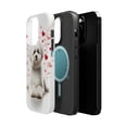 thumbnail image 2 of DistinctInk MagSafe Tough Case for Apple iPhone 13 Pro Max (6.7" Screen) - Valentine's Day Coton de Tulear - Shockproof Protection, 2 of 6