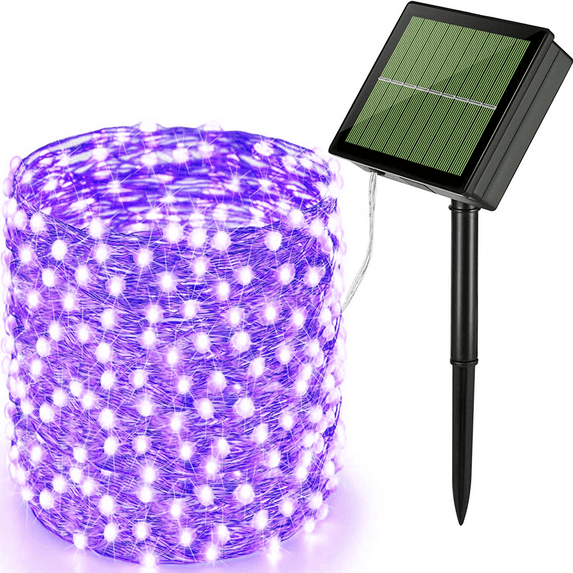 Solar String Lights, Extra Long 72ft 200 LED Fairy Lights, 8 Modes for Trees, Yard, Garden, Party