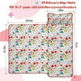 thumbnail image 5 of Baseball Football Pattern Toddler Nap Mats for Kids Preschool,Sleeping Mat Bag or Kids,Toddler Sleeping Bag,Toddler Nap Mat or Daycare, 5 of 6