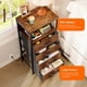 thumbnail image 5 of Mesita de noche Lazzanto, mesa de carga con 4 cajones, 5 of 8