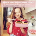 thumbnail image 5 of Bento Box For Adults For Adults, Airtight Lunch Box, Packed Lunch, Food-Safe Lunch Box, 5 of 5