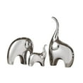 thumbnail image 4 of Figura de cerámica Elefante Estatua Decoración Regalo Colección Escultura Animal para Plata, 4 of 9